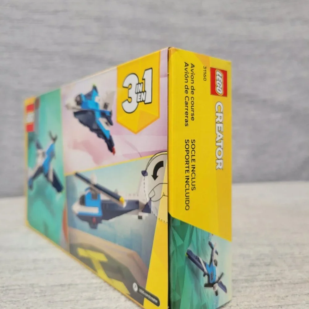 Lego Creator 3 in 1 Aircraft: Race Plane 31160